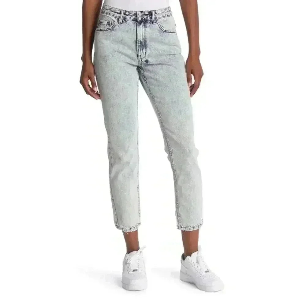 KSUBI Slim Pin Dusted High Rise‎ Jeans Size 26